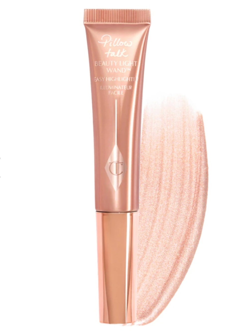 Charlotte Tilbury Beauty Highlighter Wand in Pillow Talk